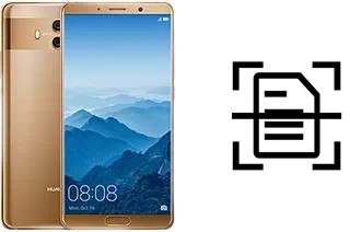 Numériser un document sur un Huawei Mate 10