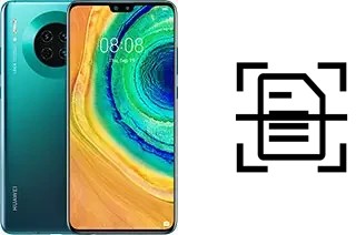 Numériser un document sur un Huawei Mate 30 5G