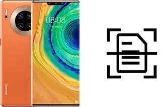 Numériser un document sur un Huawei Mate 30 Pro 5G