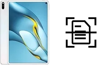 Numériser un document sur un Huawei MatePad Pro 10.8 (2021)