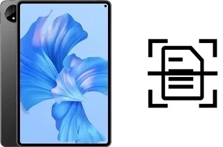 Numériser un document sur un Huawei MatePad Pro 11 (2022)