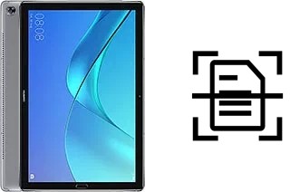 Numériser un document sur un Huawei MediaPad M5 10 (Pro)