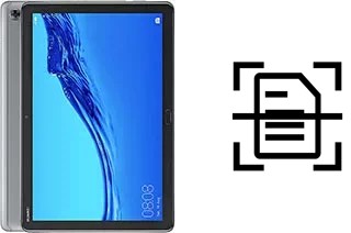 Numériser un document sur un Huawei MediaPad M5 lite