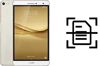 Numériser un document sur un Huawei MediaPad T2 7.0 Pro