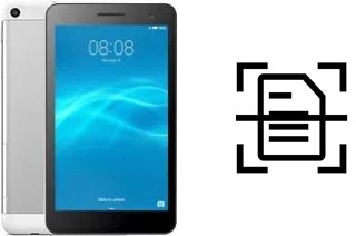 Numériser un document sur un Huawei MediaPad T2 7.0