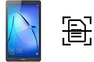 Numériser un document sur un Huawei MediaPad T3 7.0