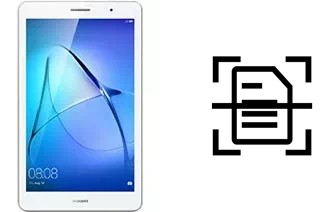 Numériser un document sur un Huawei MediaPad T3 8.0