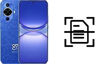 Numériser un document sur un Huawei nova 12s