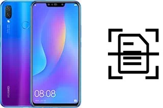 Numériser un document sur un Huawei P Smart+ (nova 3i)