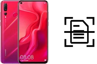 Numériser un document sur un Huawei nova 4