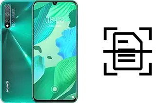 Numériser un document sur un Huawei nova 5