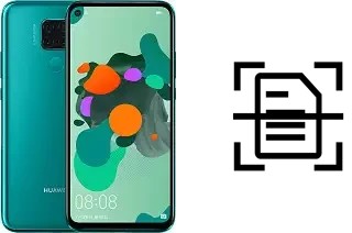 Numériser un document sur un Huawei nova 5i Pro