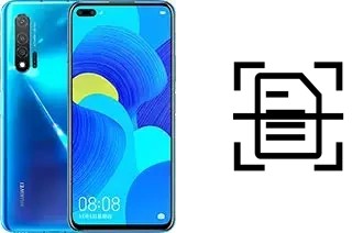 Numériser un document sur un Huawei nova 6 5G