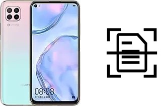 Numériser un document sur un Huawei nova 6 SE