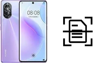 Numériser un document sur un Huawei nova 8 5G