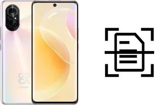 Numériser un document sur un Huawei nova 8