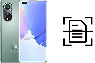 Numériser un document sur un Huawei nova 9 Pro