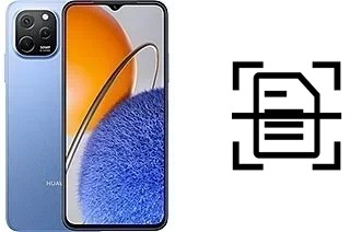 Numériser un document sur un Huawei Enjoy 50z