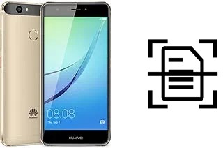 Numériser un document sur un Huawei nova