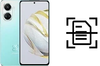 Numériser un document sur un Huawei nova 10 SE