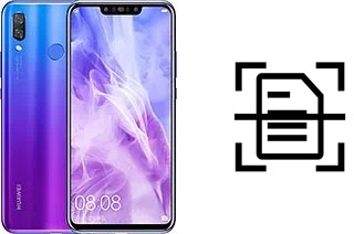 Numériser un document sur un Huawei nova 3