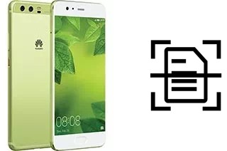 Numériser un document sur un Huawei P10 Plus