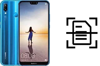 Numériser un document sur un Huawei P20 lite