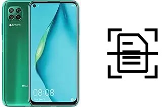 Numériser un document sur un Huawei P40 lite