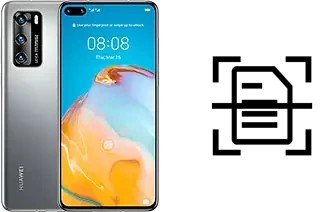 Numériser un document sur un Huawei P40