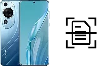 Numériser un document sur un Huawei P60 Art