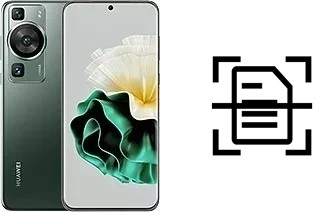 Numériser un document sur un Huawei P60