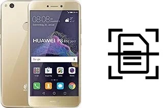 Numériser un document sur un Huawei P8 Lite (2017)