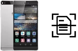 Numériser un document sur un Huawei P8