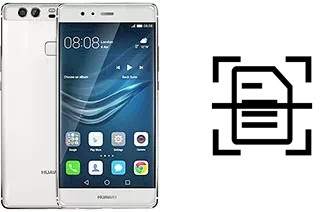 Numériser un document sur un Huawei P9 Plus