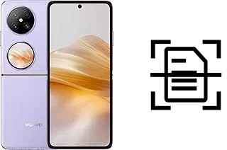 Numériser un document sur un Huawei Pocket 2