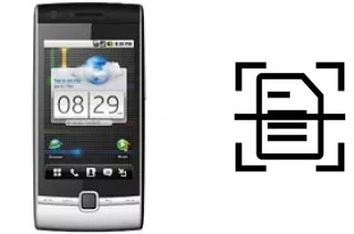 Numériser un document sur un Huawei U8500 IDEOS X2