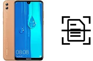 Numériser un document sur un Huawei Y Max