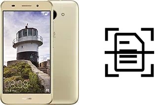 Numériser un document sur un Huawei Y3 (2018)