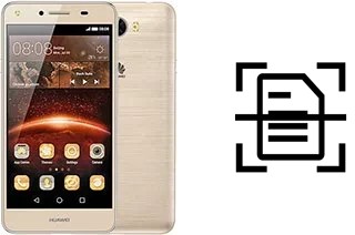 Numériser un document sur un Huawei Y5II