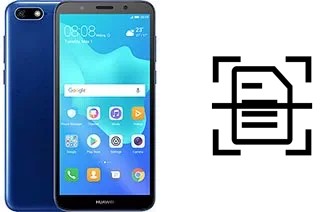 Numériser un document sur un Huawei Y5 lite (2018)