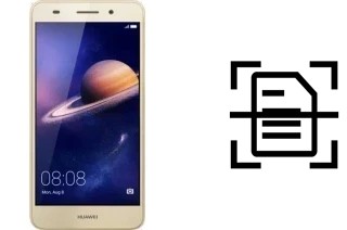 Numériser un document sur un Huawei Y6 II