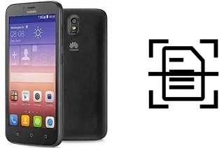 Numériser un document sur un Huawei Y625