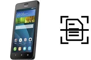 Numériser un document sur un Huawei Y635