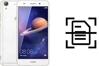 Numériser un document sur un Huawei Y6II Compact