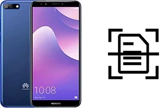 Numériser un document sur un Huawei Y7 Pro (2018)