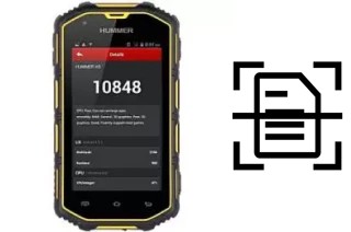 Numériser un document sur un Hummer H5