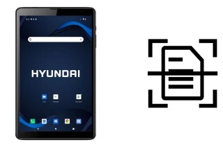 Numériser un document sur un Hyundai HyTab Plus 8LB1