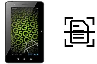 Numériser un document sur un Icemobile G5