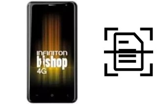 Numériser un document sur un Infiniton Bishop 4G