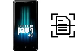 Numériser un document sur un Infiniton Pawn 4G